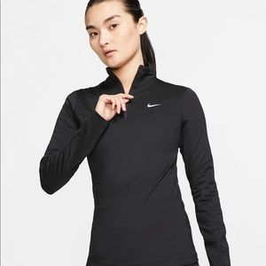NWT Nike Pro Warm Long Sleeve Pullover Top XS